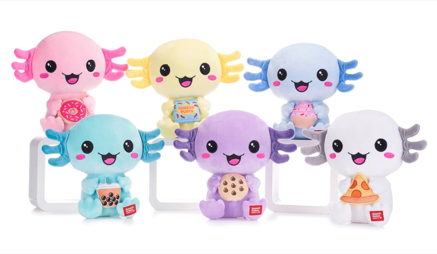 Kawaii Kuties - Axolotl Snaxolotl: Plüschfigur Wählen (24 cm)