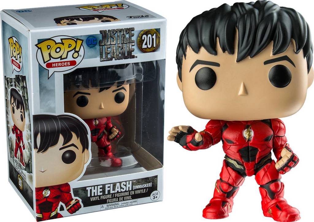 Funko POP! Heroes - Justice League: The Flash Unmasked