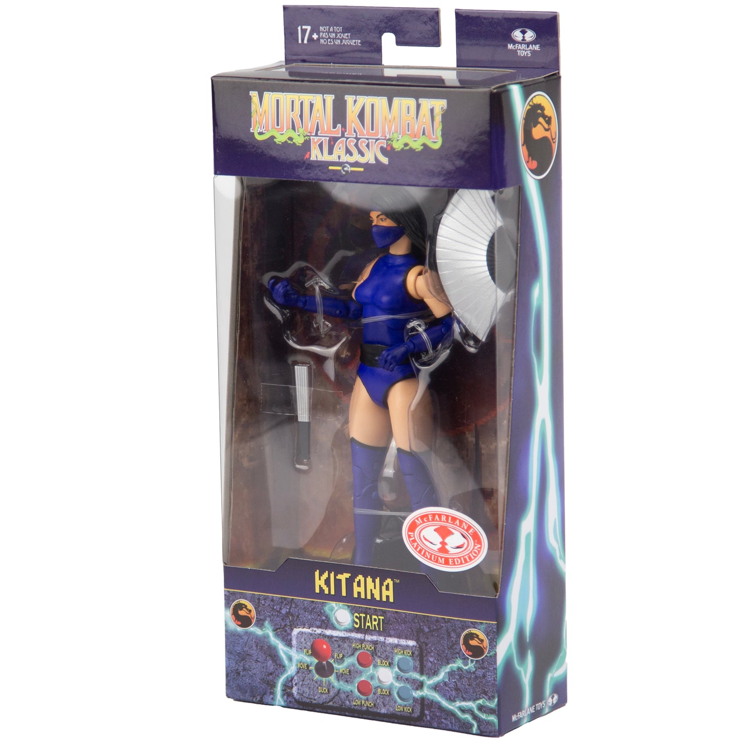 McFarlane - Mortal Kombat: Kitana Actionfigur (Platinum Chase)