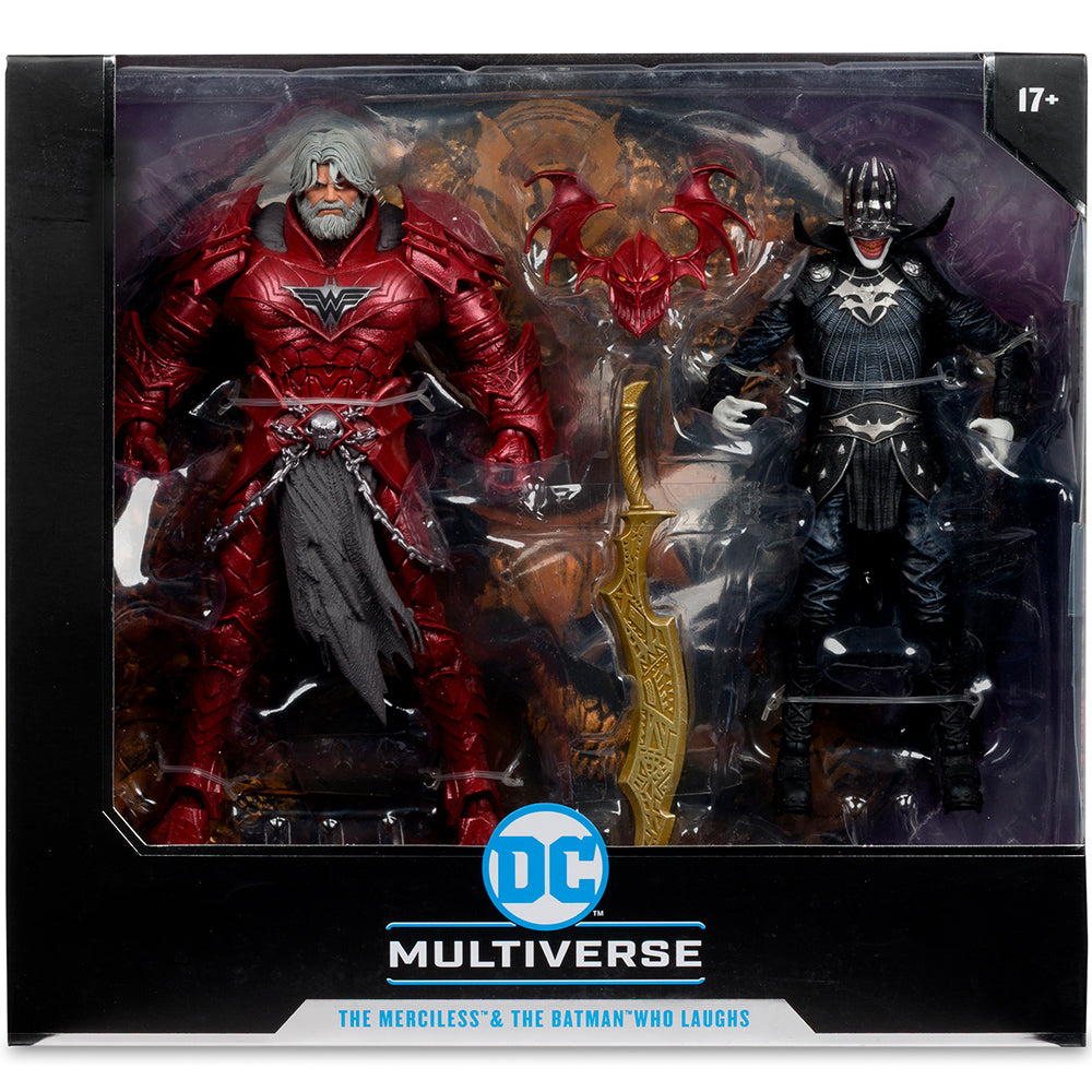 McFarlane - Dark Nights Metal: Batman Who Laughs & The Merciless Actionfiguren