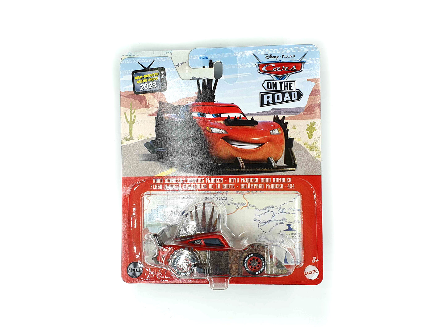 Mattel - Disney Pixar Cars: Road Rumbler Lightning McQueen HHV86 - lootstore.de