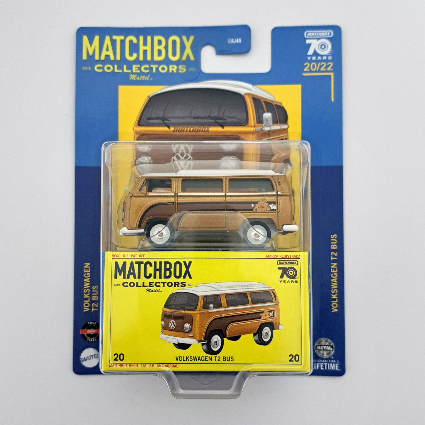 Mattel - Matchbox 1:64: Volkswagen T2 Bus - lootstore.de