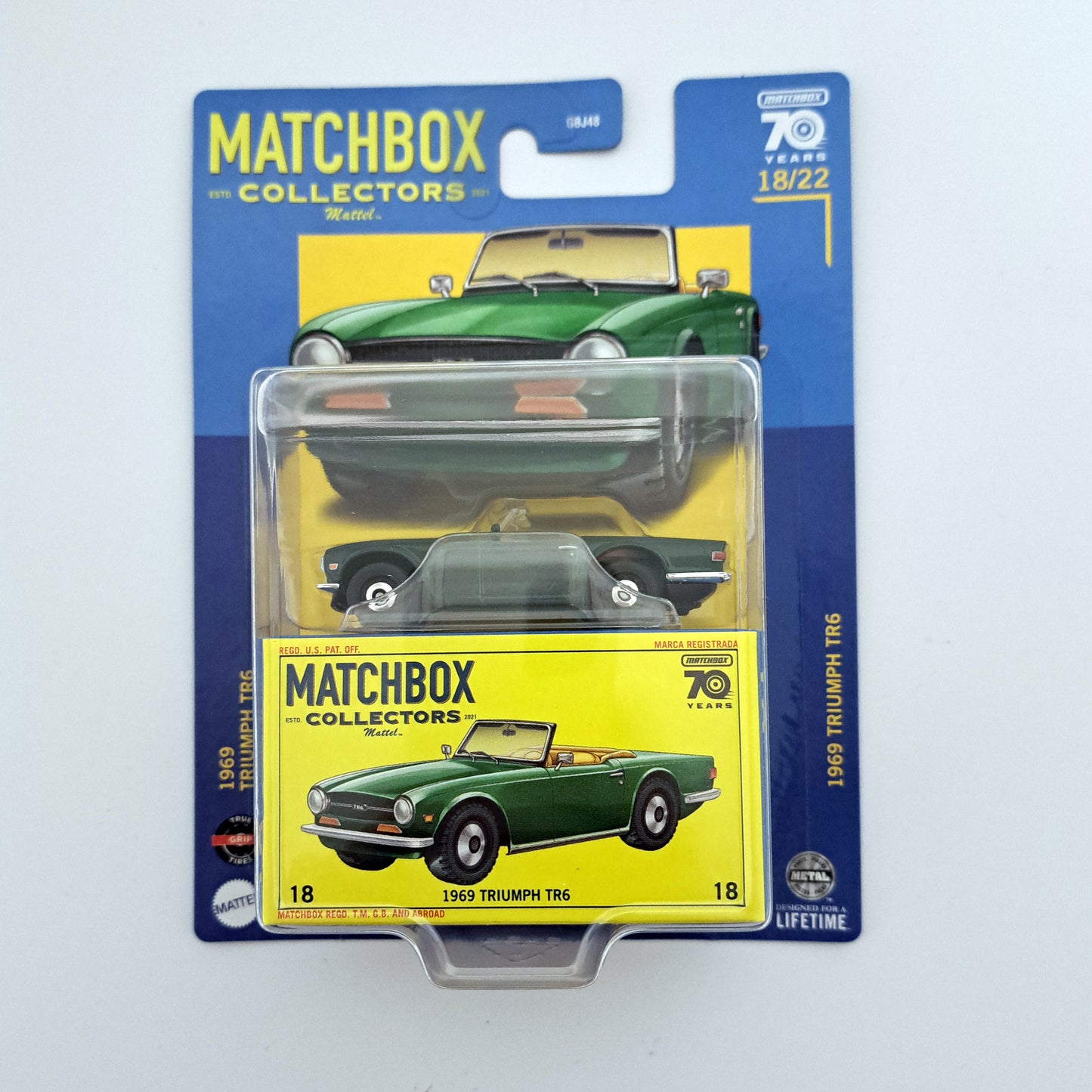 Mattel - Matchbox 1:64: 1969 Triumph TR6 - lootstore.de