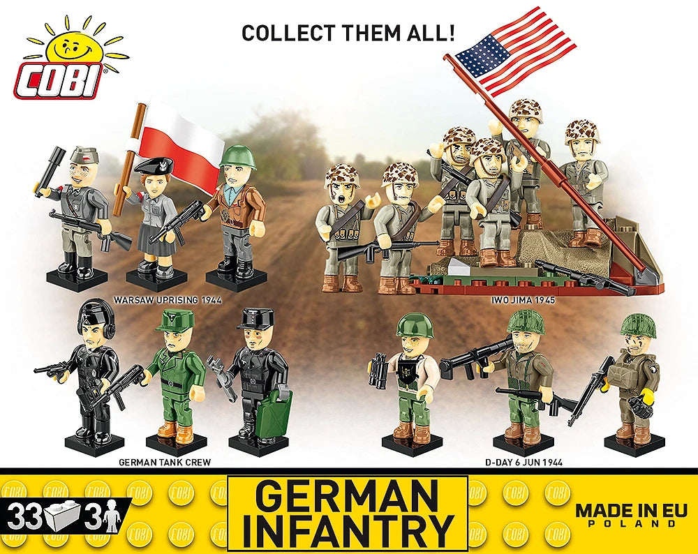 Cobi 2060 - Historical Collection WWII: Deutsche Infanterie
