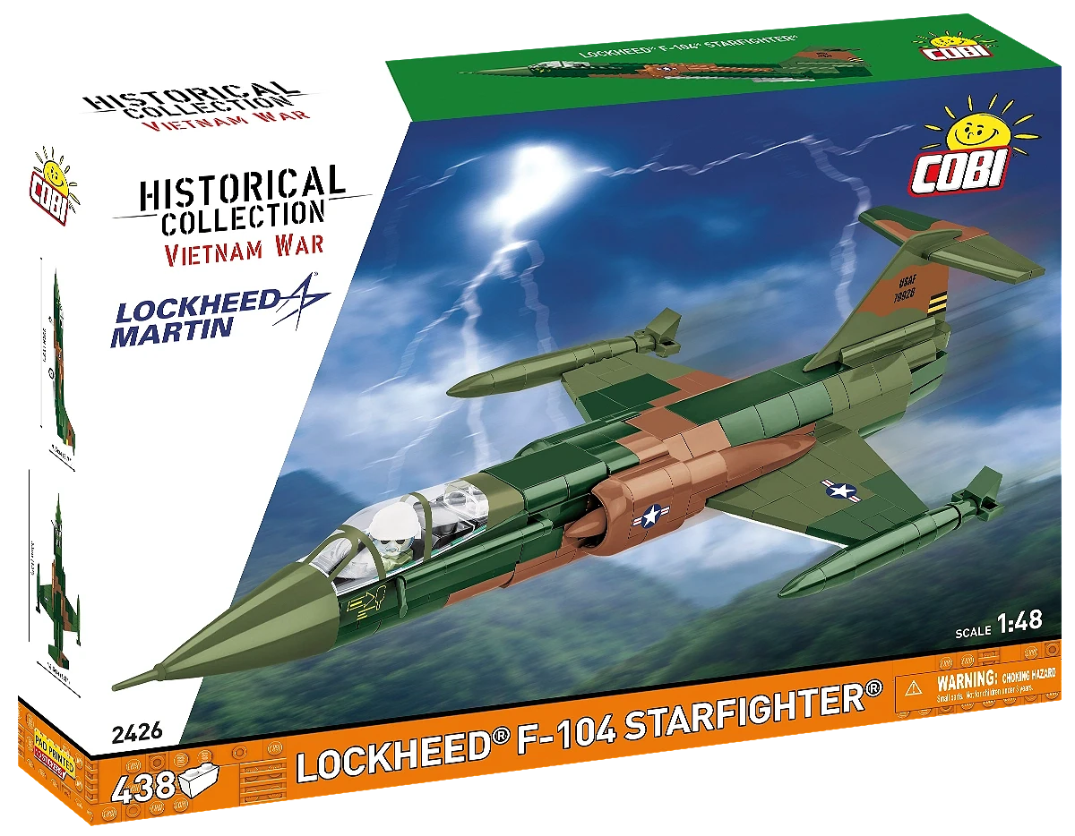 Cobi 2426 - Vietnam War: Lockheed Martin F-104 Starfighter