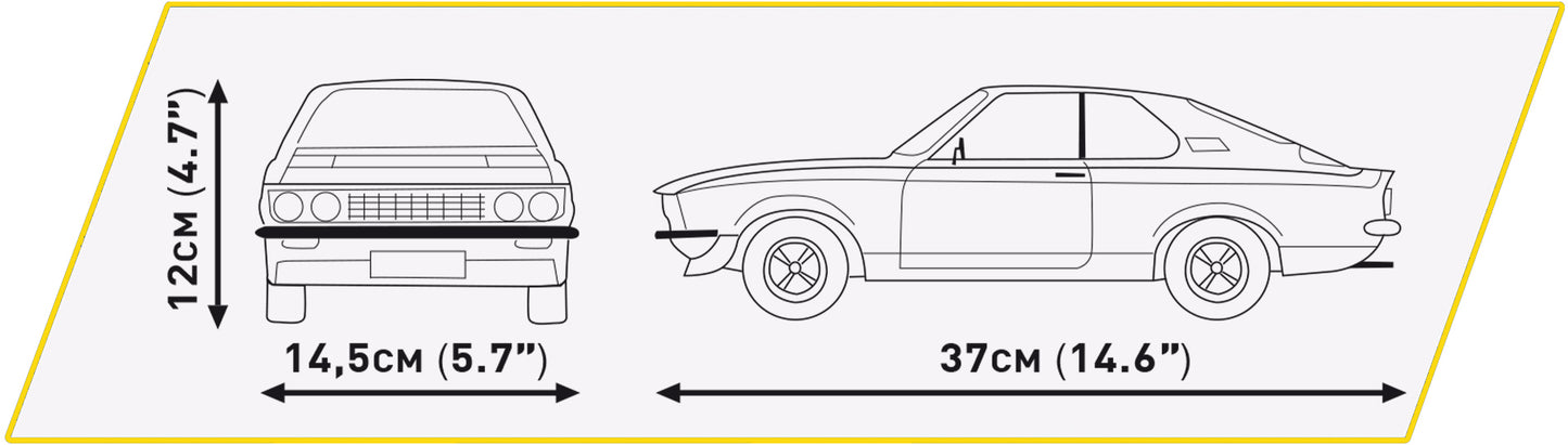 Cobi 24338 - Executive Edition: Opel Manta A 1970