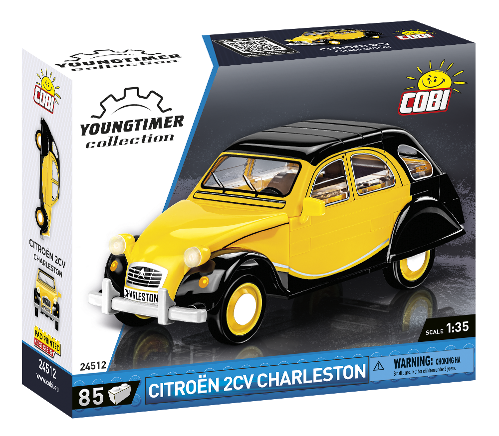 Cobi 24512 - Youngtimer Collection 1:35: Citroen 2CV Charleston Ente 1980