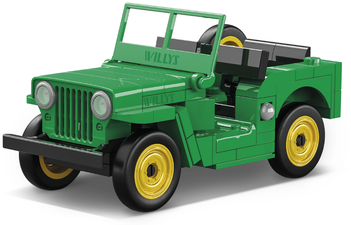 Cobi 24517 - Youngtimer Collection 1:35: Jeep Willys CJ-2A