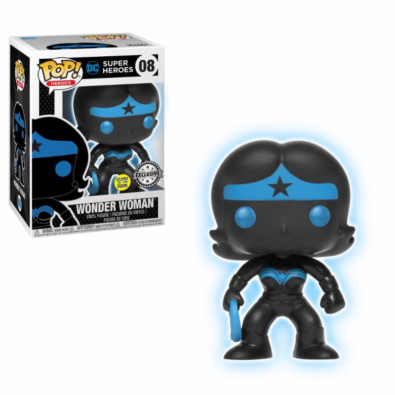 Funko POP! Heroes - Justice League: Wonder Woman Silhouette GITD