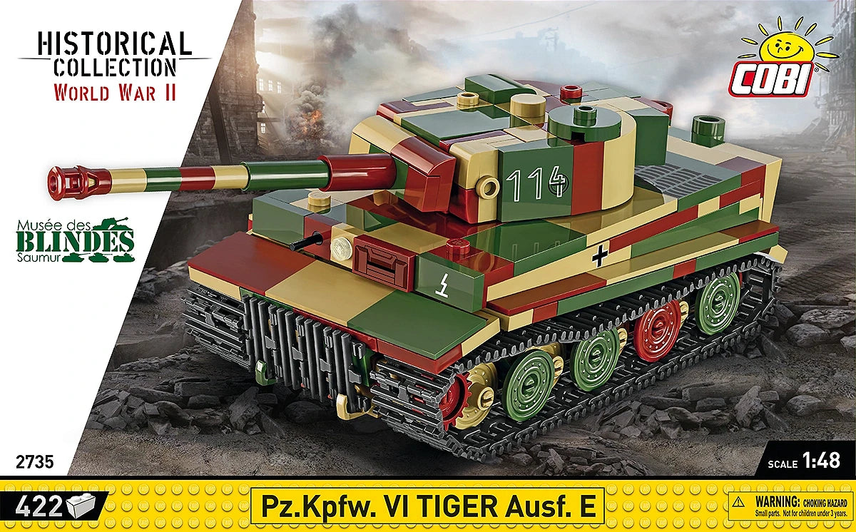 Cobi 2735 - Historical Collection WWII: Pz.Kpfw. VI Tiger Ausf.E
