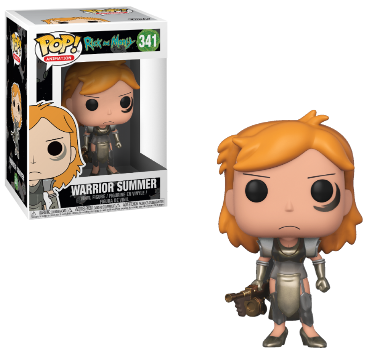 Funko POP! Animation - Rick & Morty: Warrior Summer