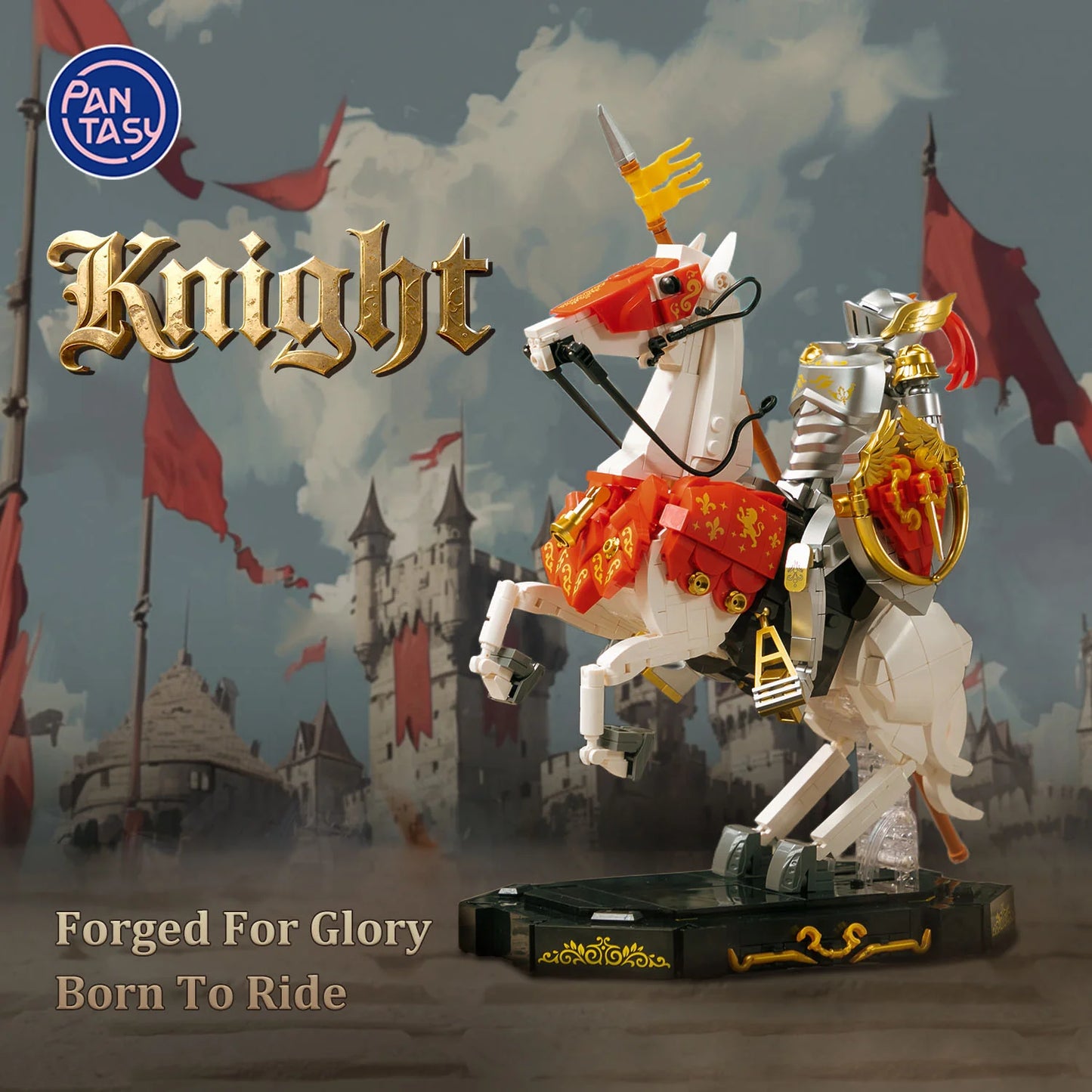 Pantasy - Krieger: Ritter 85030 Klemmbausteinset