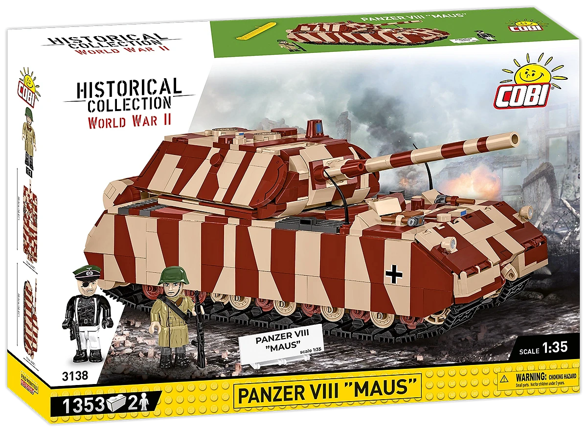 Cobi 3138 - Historical Collection WWII: Panzer VIII Maus