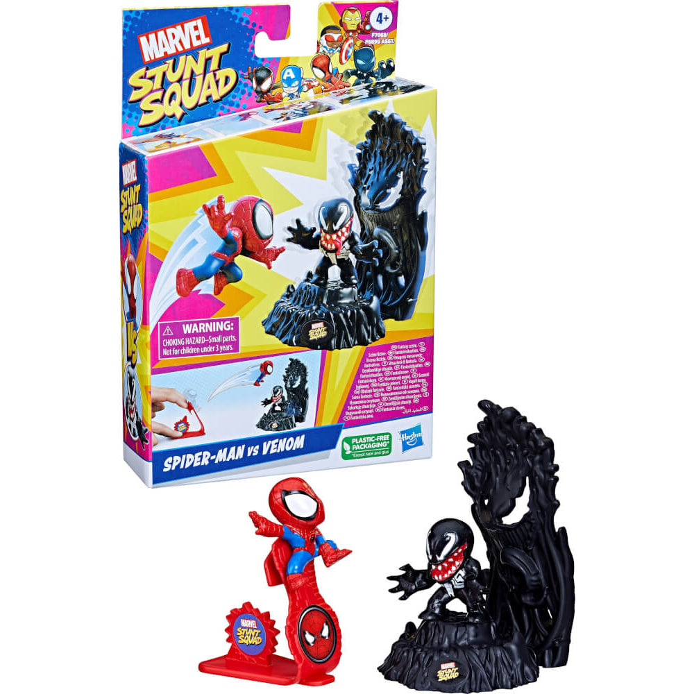 Hasbro - Marvel Stunt Squad: Spider-Man vs. Venom - lootstore.de