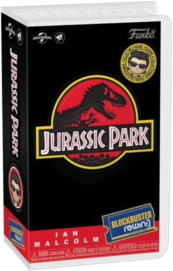 Funko Blockbuster Rewind - Jurassic Park: Dr. Ian Malcolm (Chase Möglich!)