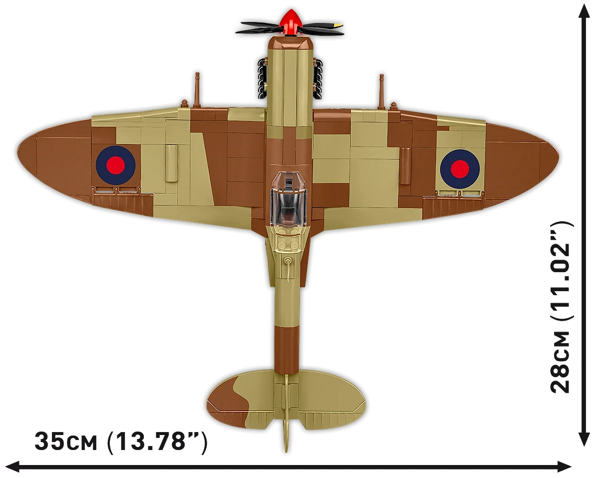 Cobi 5764 - Historical Collection WWII: Supermarine Spitfire Mk.IXe