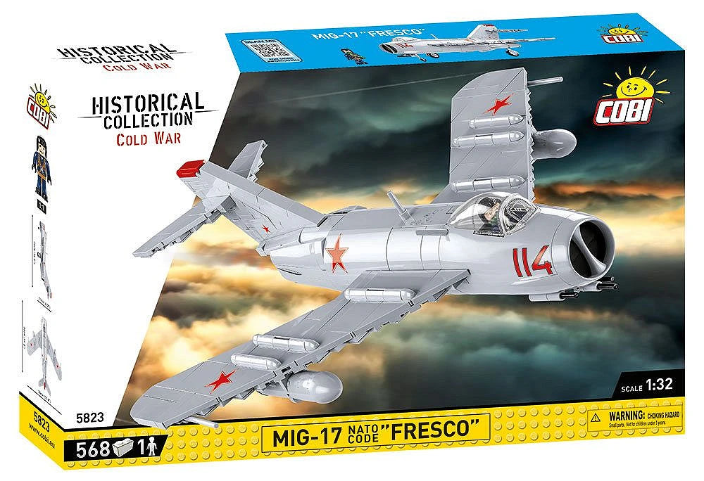 Cobi 5823 - Historical Collection Cold War: MiG-17 NATO Code "Fresco"