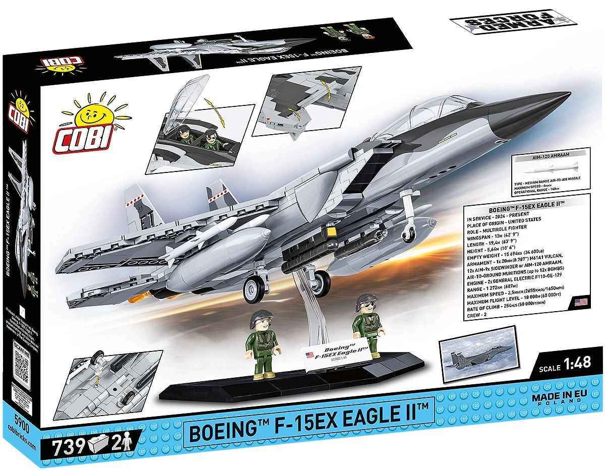 Cobi 5823 - Armed Forces: Boeing F-15 EX Eagle II