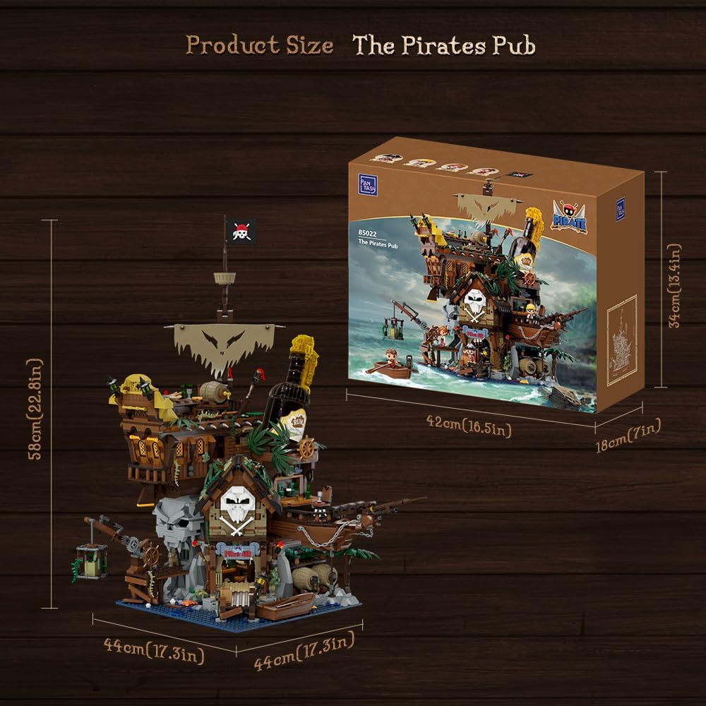 Pantasy 85022 - Originals: Pirate Pub // Piratenbar Klemmbausteinset