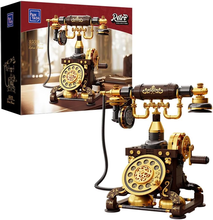 Pantasy 85018 - Retro: Phone // Telefon Klemmbausteinset