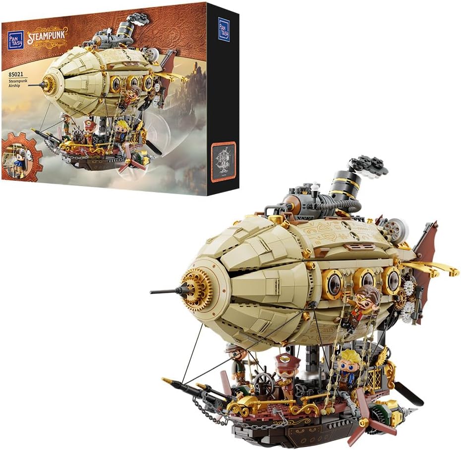 Pantasy 85021 - Steampunk: Airship // Luftschiff Klemmbausteinset