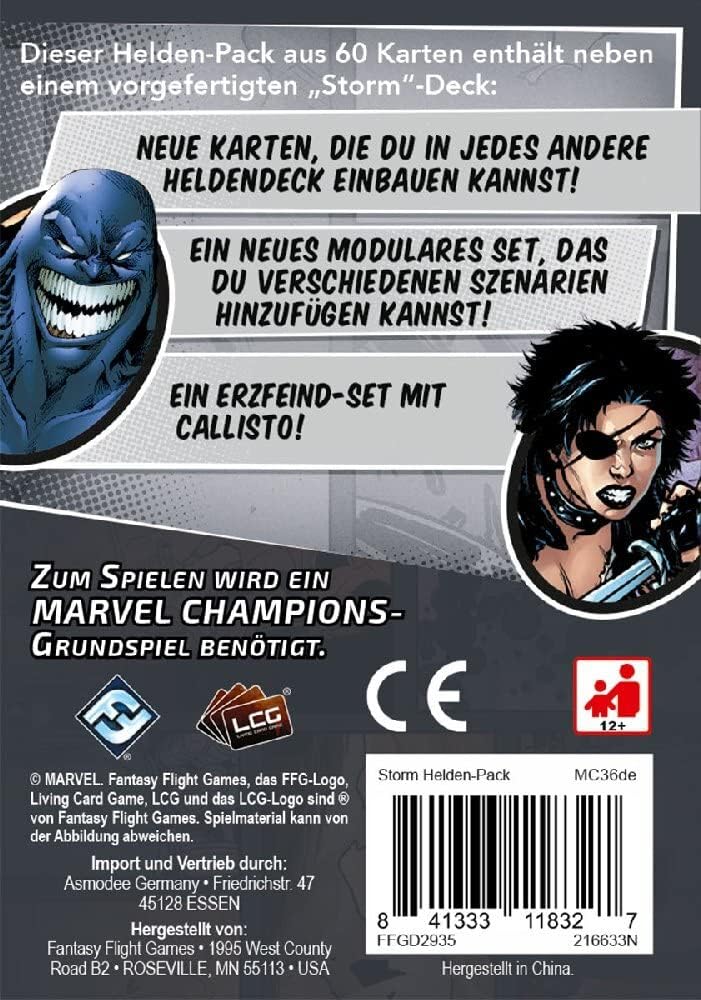 Fantasy Flight Games - Marvel Champions: Storm Held LCG Kartenspiel