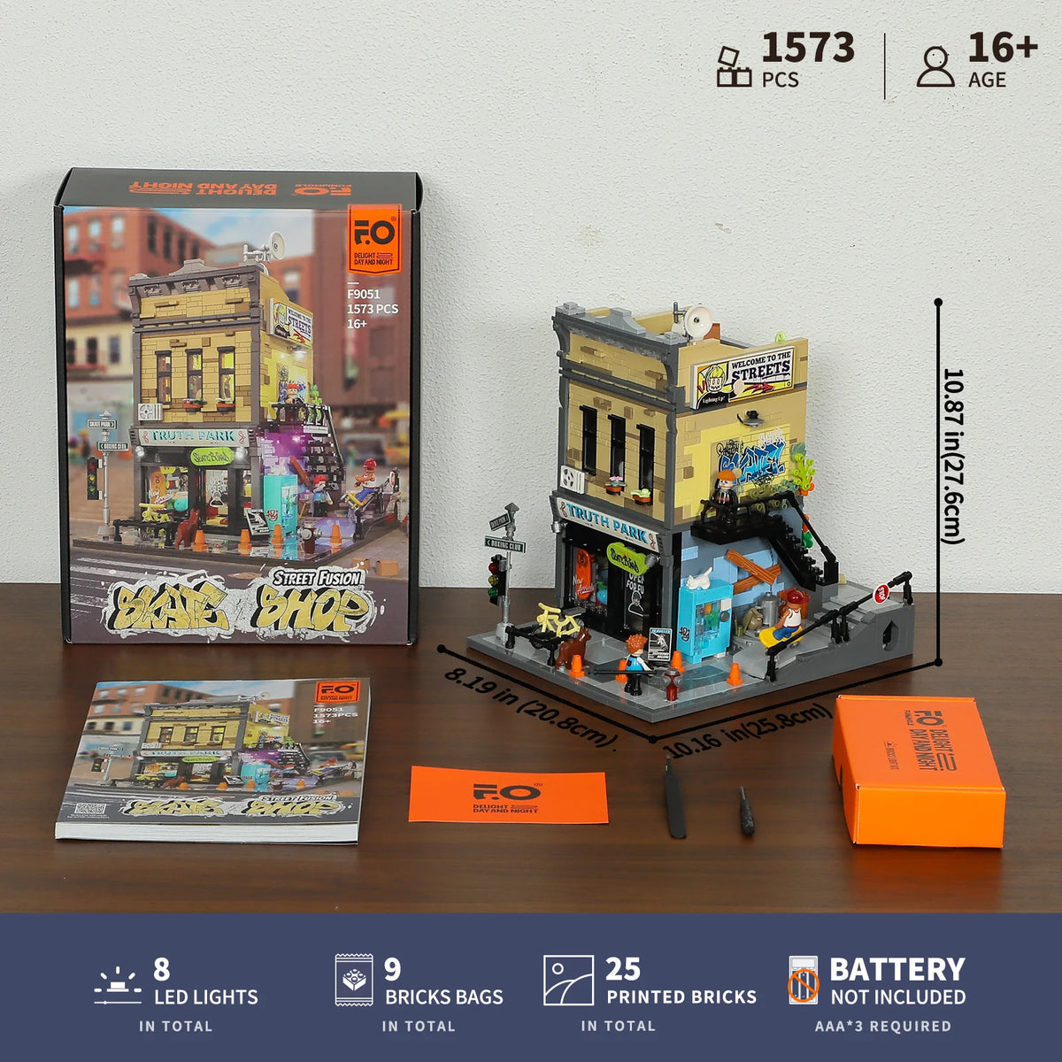 Lumibricks - 19002: Skater Shop