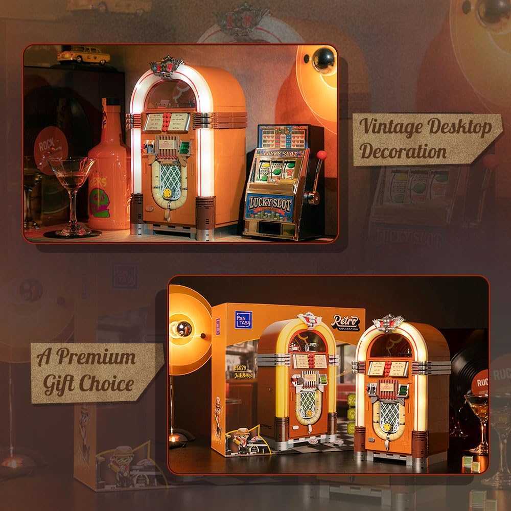 Pantasy 85020 - Retro: Jukebox Klemmbausteinset