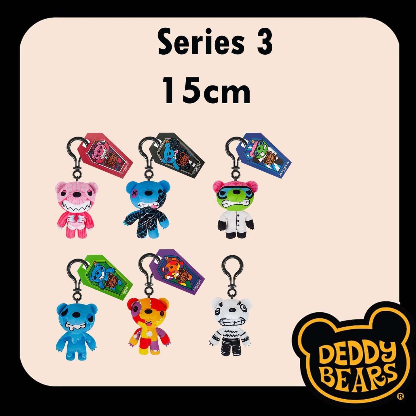 Deddy Bears - Blindbags S3: Plüschanhänger