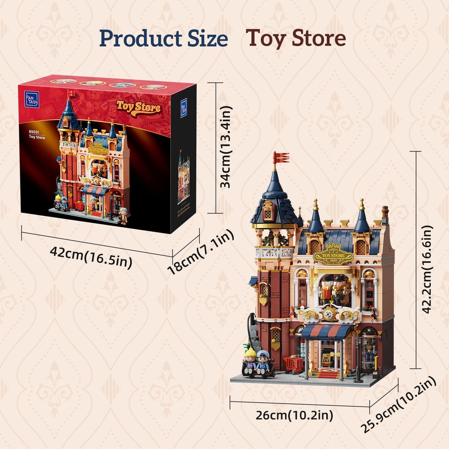 Pantasy - Originals: Toy Store 85037 Klemmbausteinset