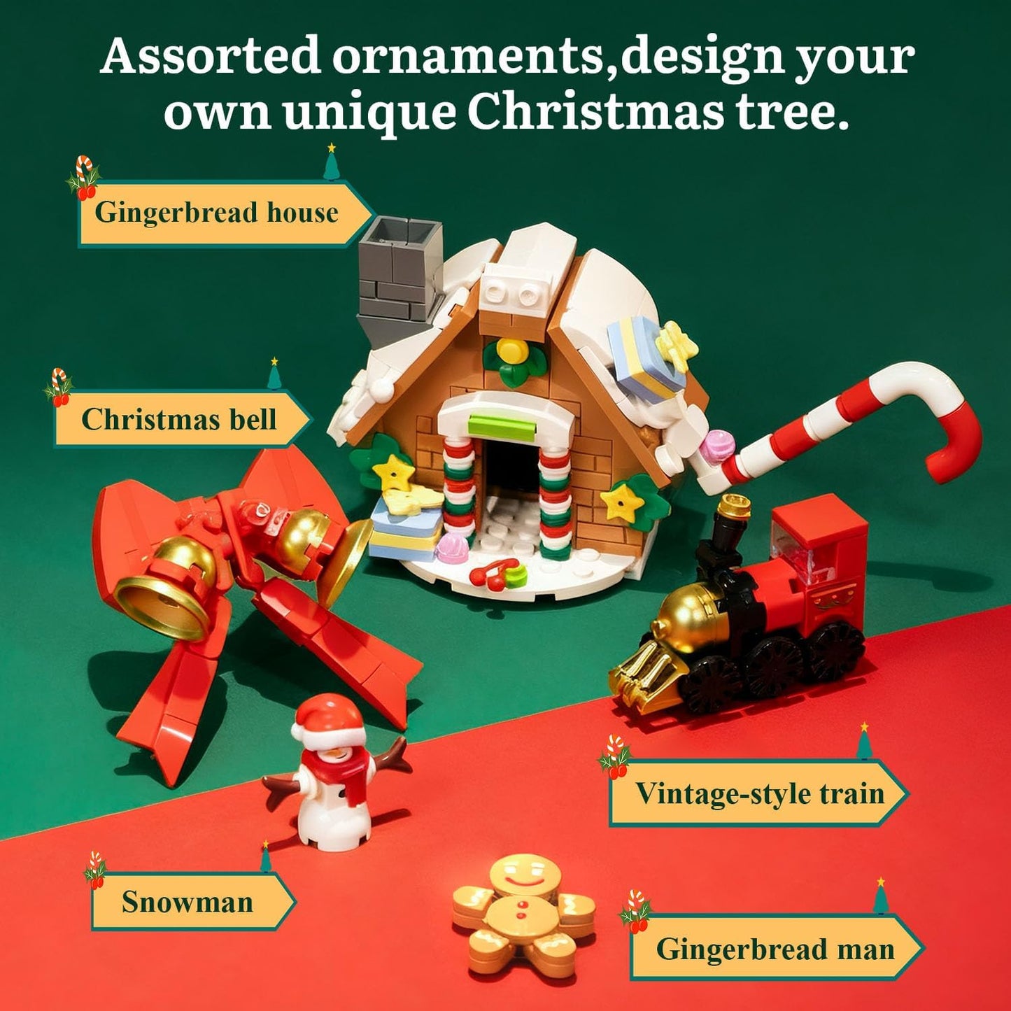 Pantasy - Originals: Weihnachtsbaum 86004 Klemmbausteinset