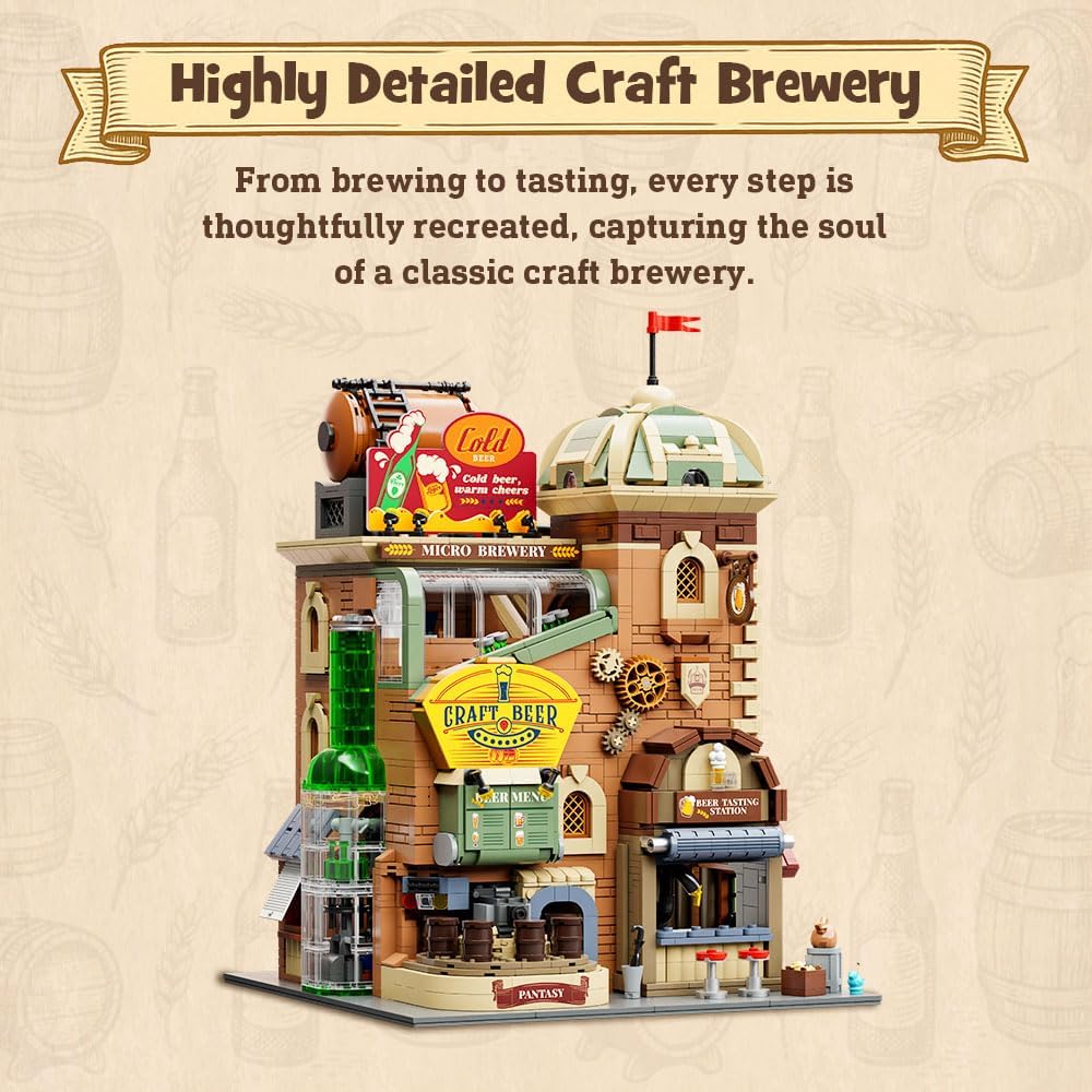 Pantasy - Originals: Craft Beer Brewery 85023 Klemmbausteinset