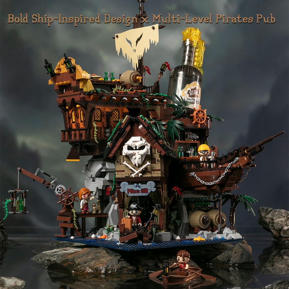 Pantasy 85022 - Originals: Pirate Pub // Piratenbar Klemmbausteinset