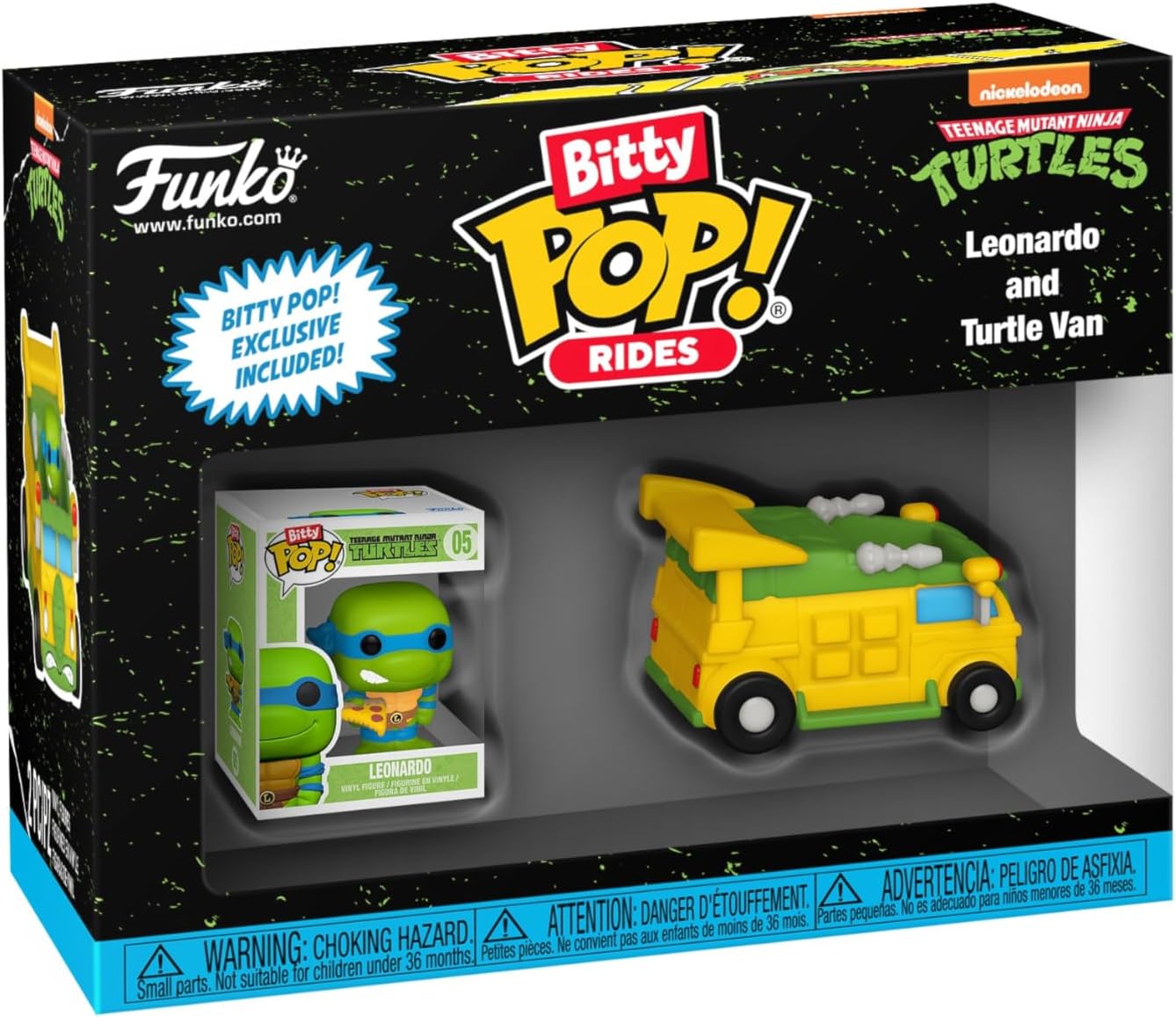 Funko - Bitty POP! Rides: Turtles Van