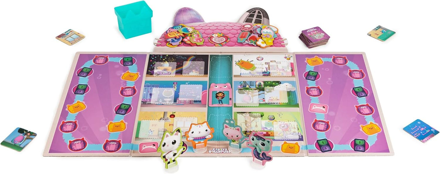 Spin Master - Gabby's Dollhouse: Das Miautastische Spiel Brettspiel für Kinder ab 4 Jahren - lootstore.de