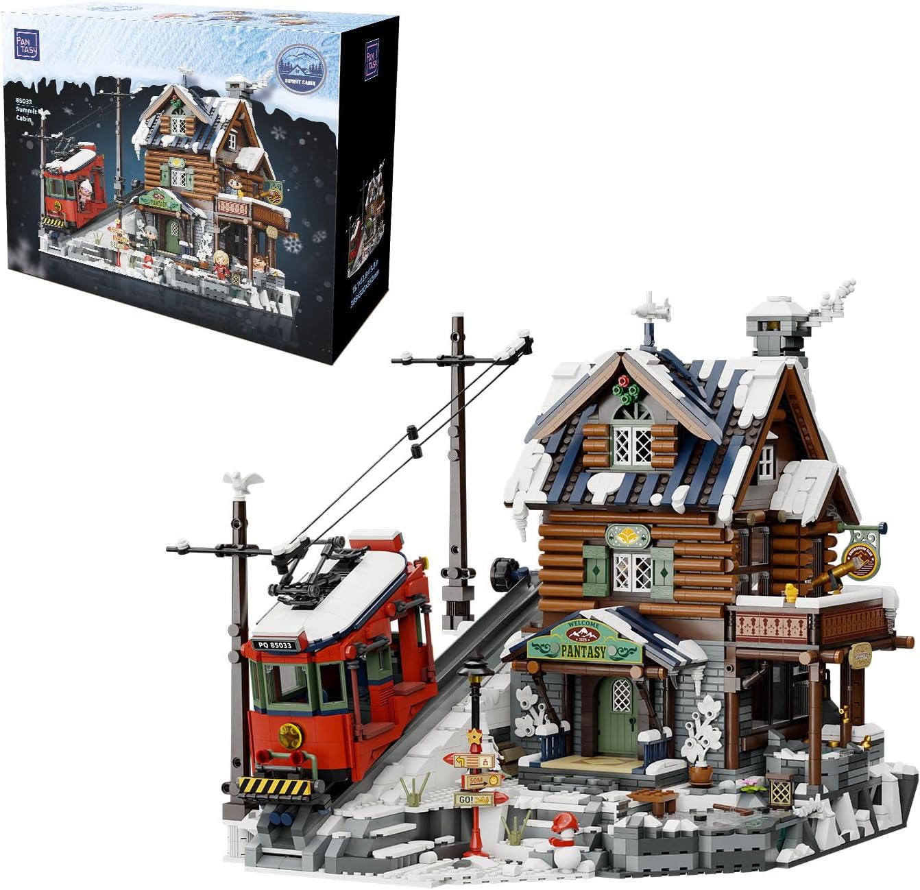 Pantasy - Originals: Summit Cabin 85033 Klemmbausteinset