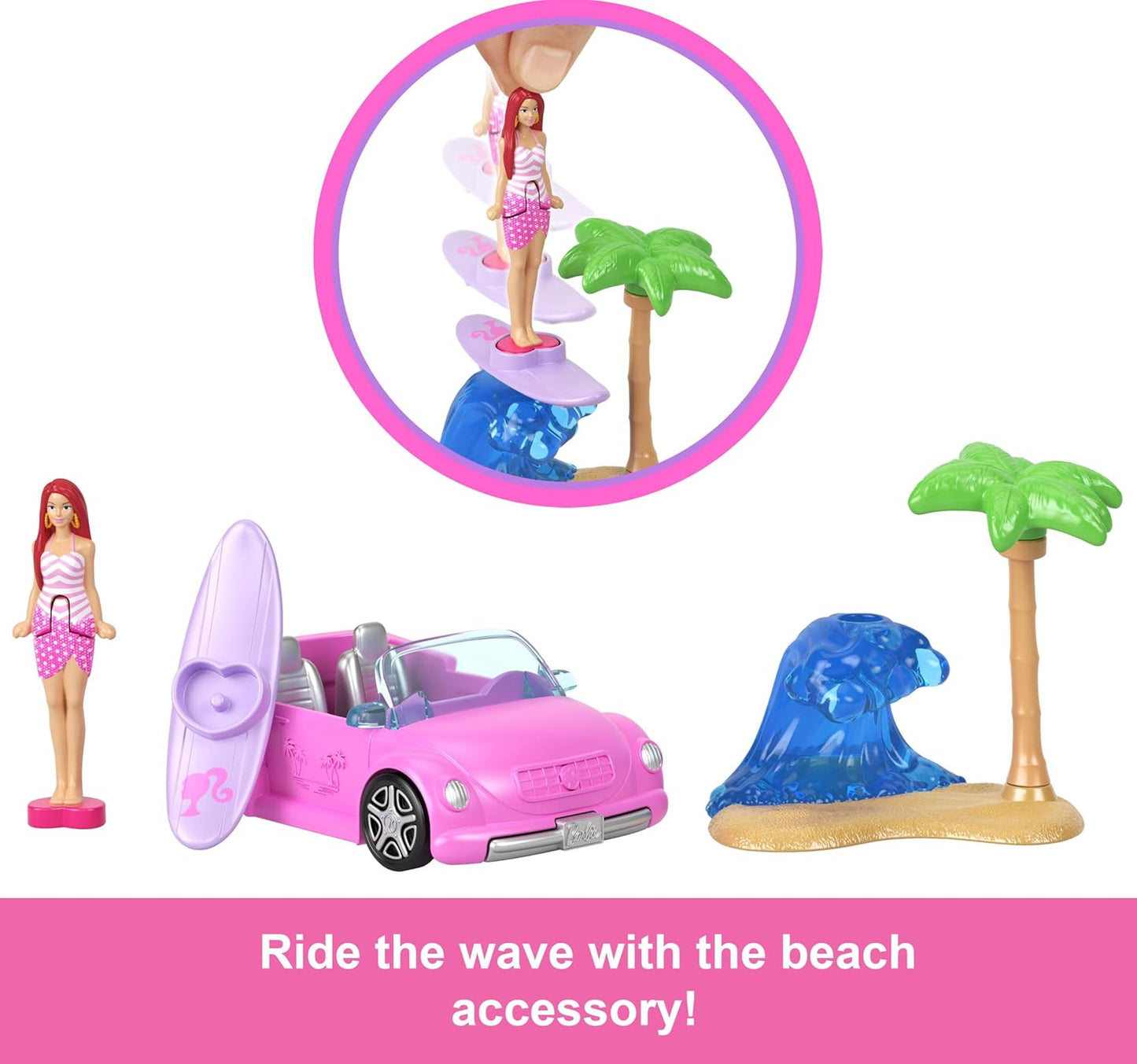 Mattel - Mini Barbie Land: Set Wählen (HYF38)