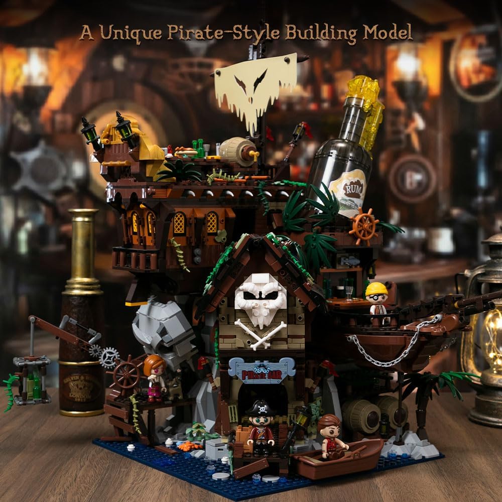 Pantasy 85022 - Originals: Pirate Pub // Piratenbar Klemmbausteinset