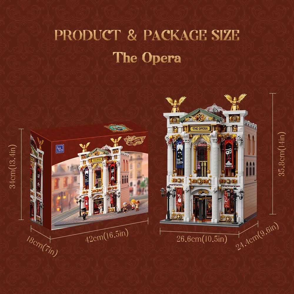 Pantasy 85019 - Originals: The Opera // Das Opernhaus Klemmbausteinset
