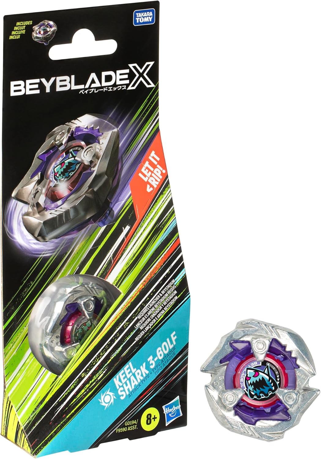 Beyblade - BBX: Keel Shark 3-60LF