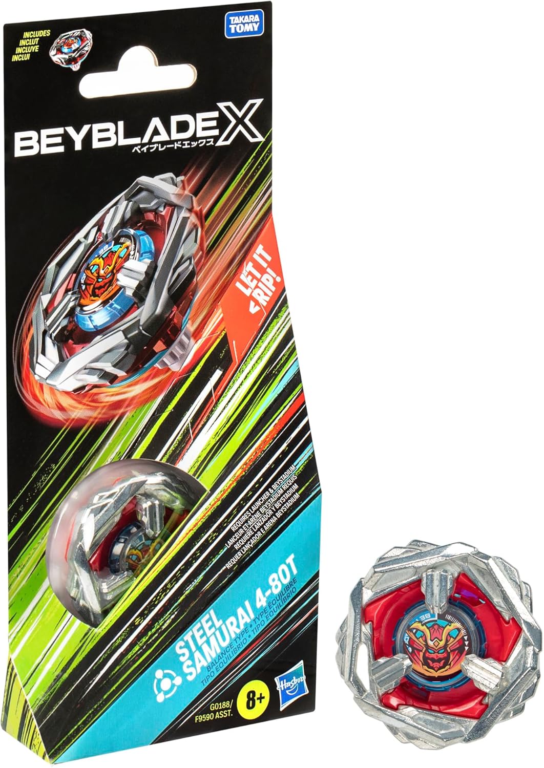 Beyblade - BBX: Steel Samurai 4-80T
