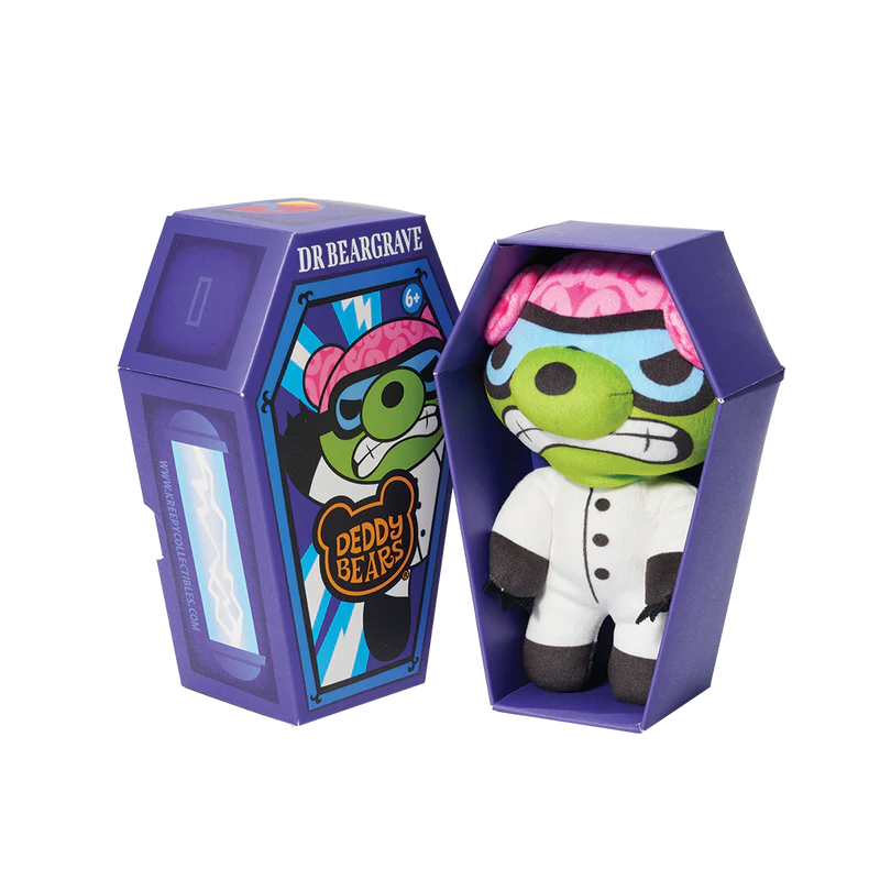Deddy Bears - Mini Coffin Plüsch: Dr Beargrave (15 cm)