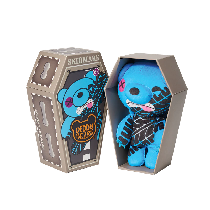 Deddy Bears - Mini Coffin PlĂĽsch: Skidmark (15 cm)