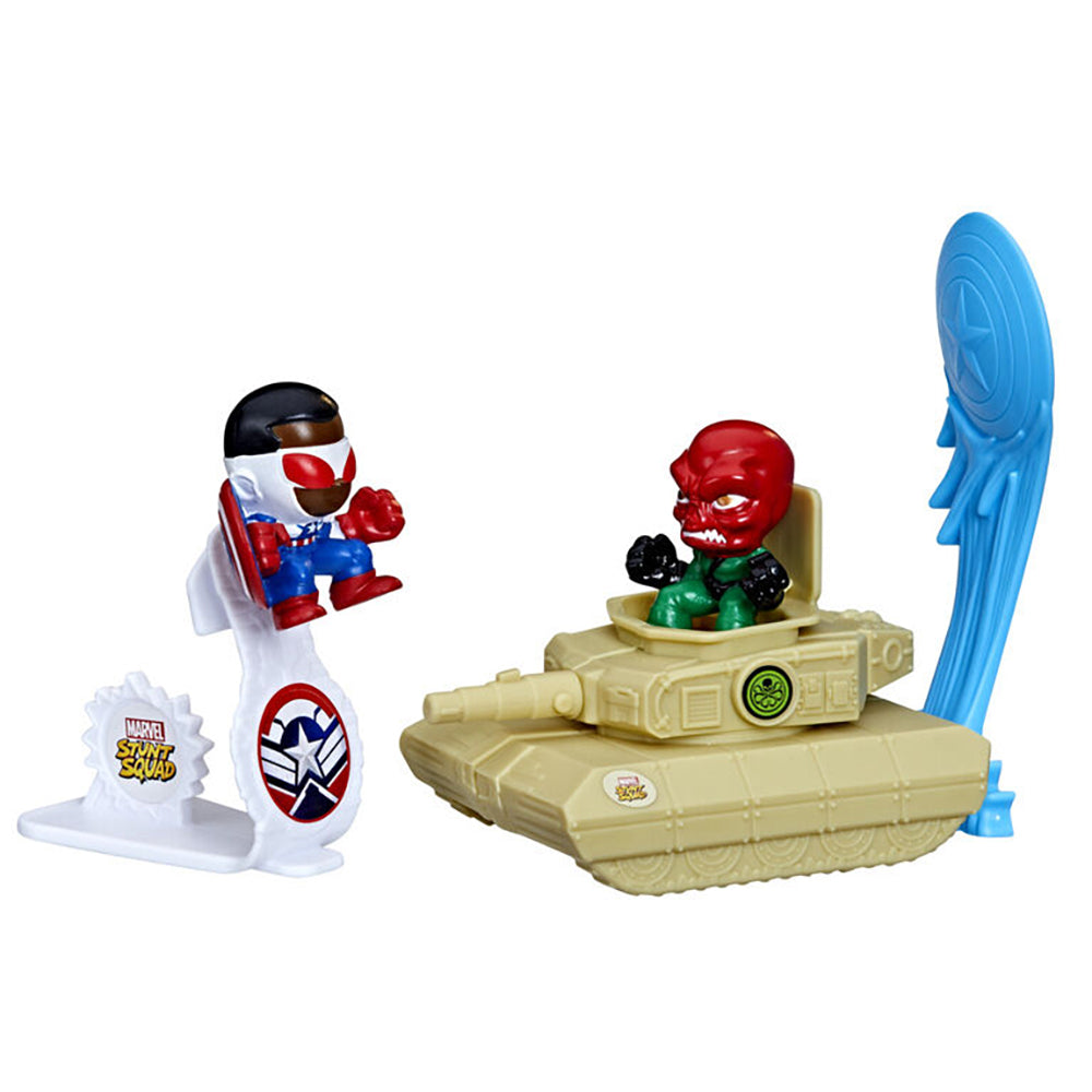 Hasbro - Marvel Stunt Squad: Captain America vs Red Skull - lootstore.de