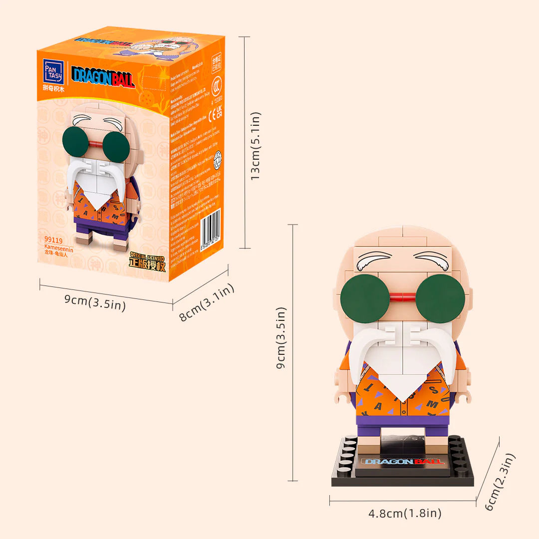 Pantasy - Dragonball: Muten Roshi Klemmbaustein-Figur 99119 - lootstore.de