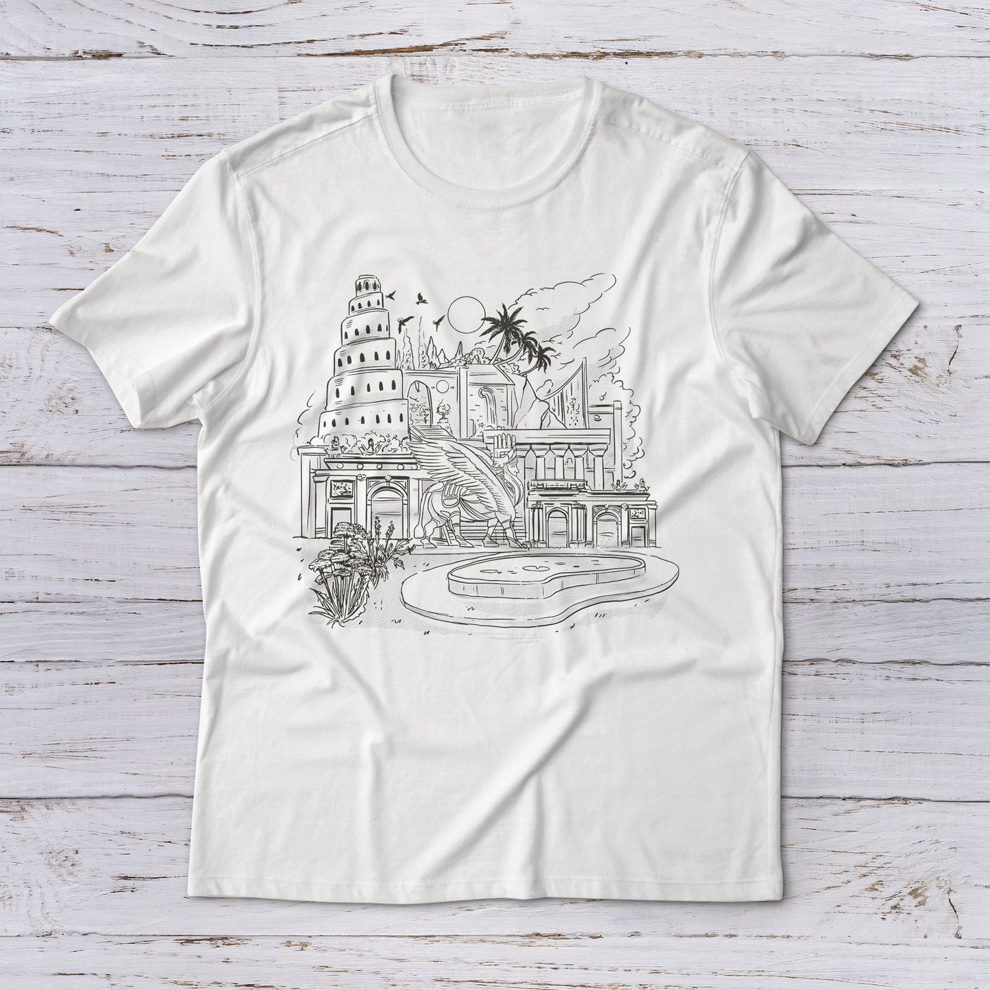 Lootgear - Fantasy World: Babylon Garden T-Shirt - lootstore.de