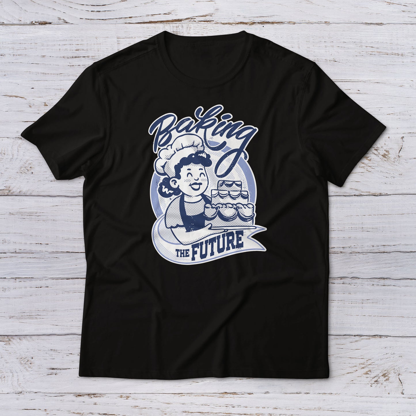 Lootgear - Cartoon World: Baking the Future T-Shirt - lootstore.de