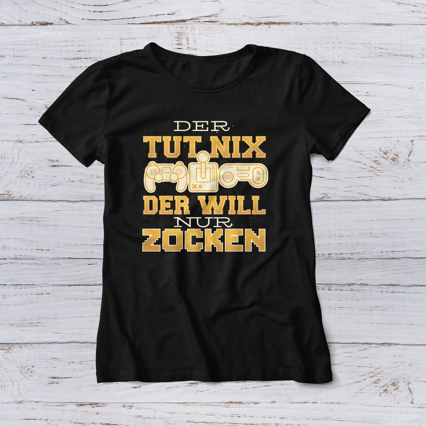 Lootgear - Gaming: Der tut nix, der will nur zocken T-Shirt - lootstore.de