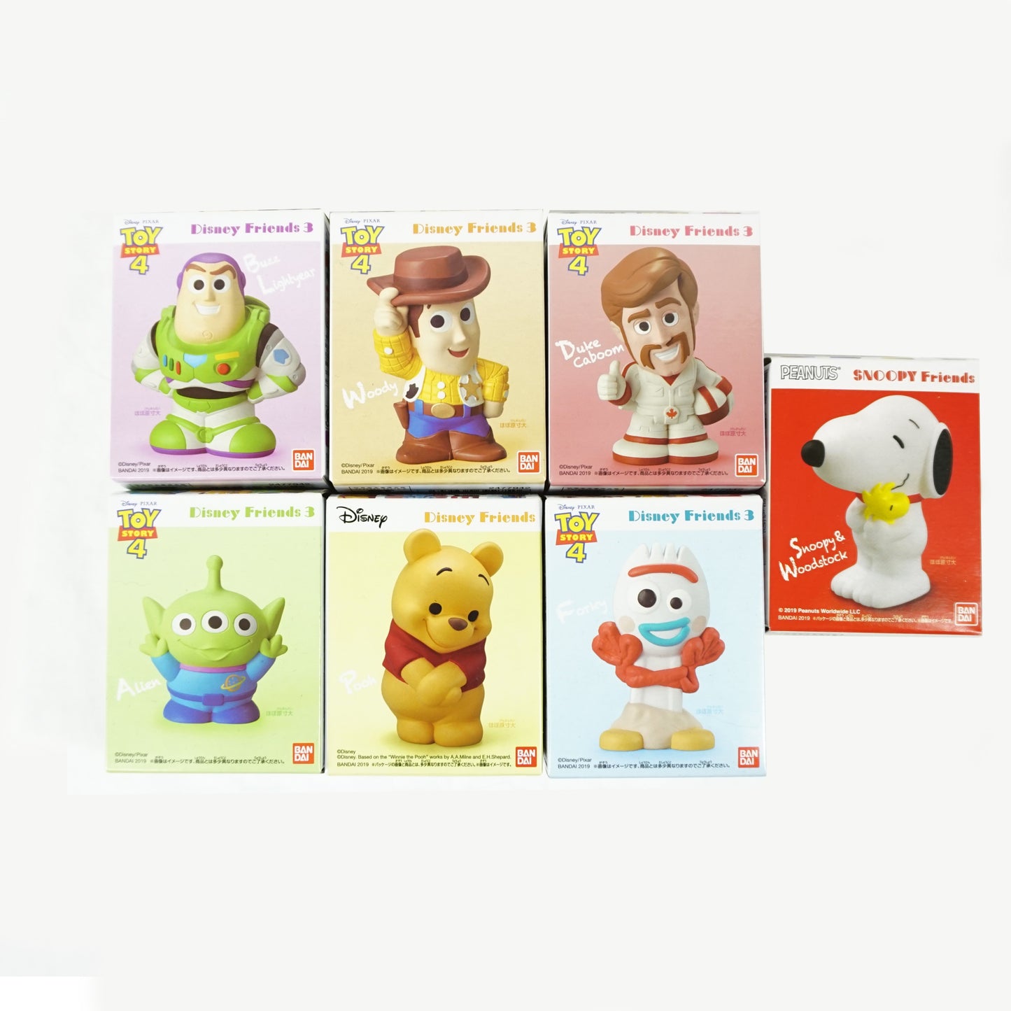 Bandai - Disney Friends Serie 3: Shokugan Minifiguren - lootstore.de