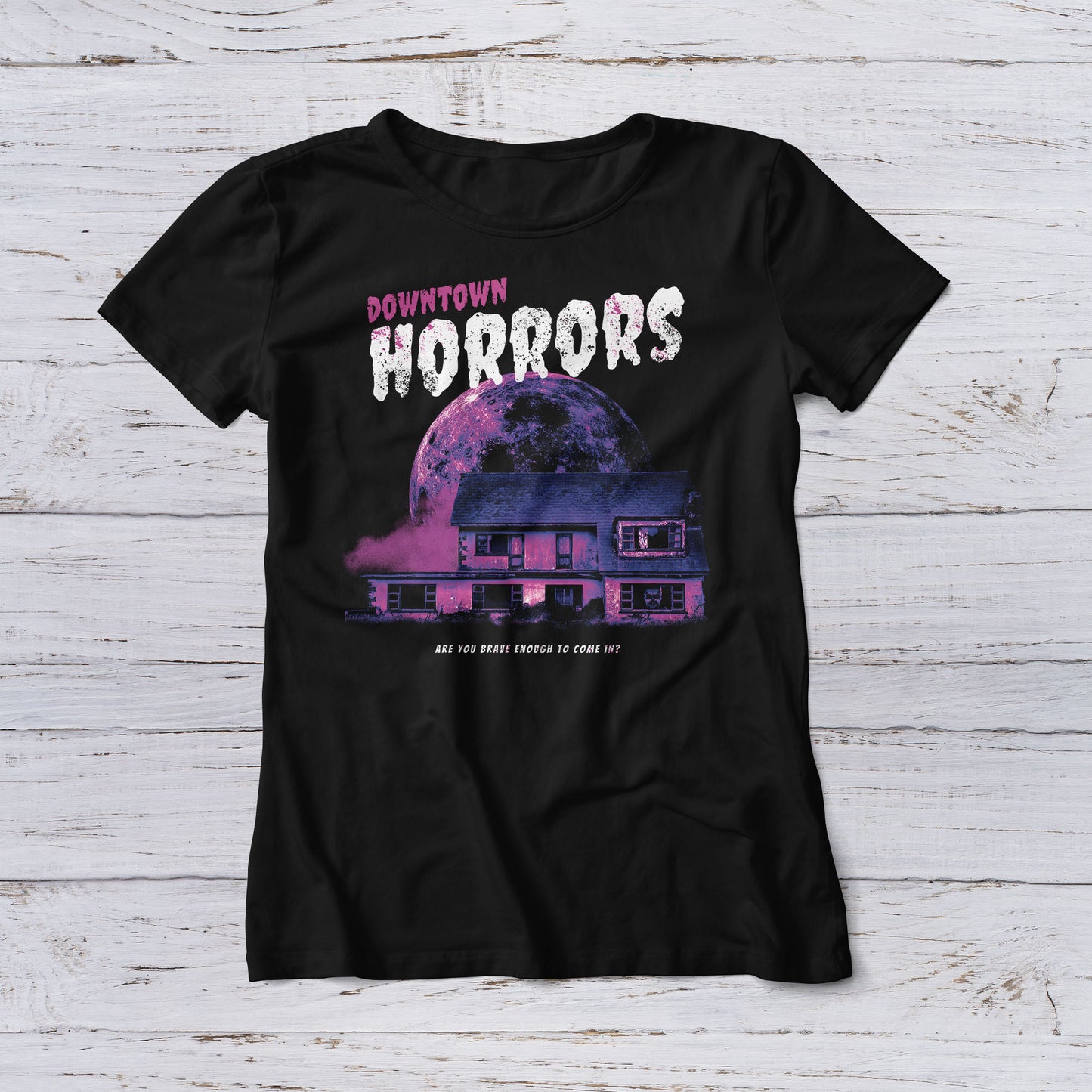 Lootgear - Horror T-Shirt: Downtown Horror T-Shirt - lootstore.de